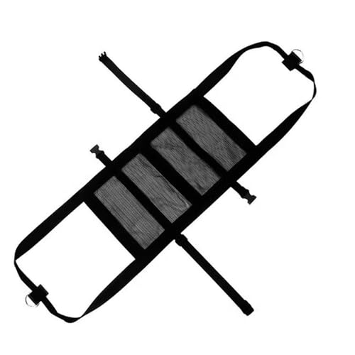 Animal Weighing Sling, Nylon Hanging Scale Bag with Adjustable Straps, 23.23 x 13.78 in, Black, for Lambs, Goats, Alpacas and Dogs