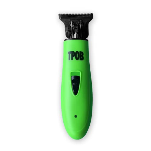 TPOB Slime 2 Barber Hair Clippers Trimmer Shaver Set for Men with Matte case and X Fade Blade (Gr) - color: Gr