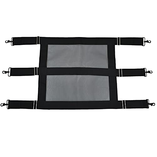 Adjustable Horse Stall Guard Keep Horse Securely in Stall with Mesh Allow Air Flow