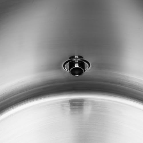 40L/10.57Gal Milk Can with Faucet, Stainless Steel Milk Transport Cans Wine Pail Bucket Tote Jug Pot Oil Liquid Storage Barrel with 2 Handles Milk Container with Lid for Grain Wine Liquid - color: 40l-10.57gal With Faucet