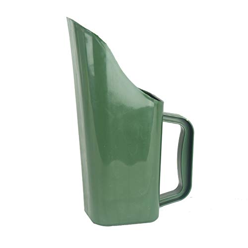Soil Scoop, Plastic Potting Scoop for Indoor Plants and Gardening | Garden scoop for potting soil, compost, perlite, pellets, and container gardening with narrow pour shape and sifting holes