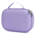 Wearable Breast Pumps Carrying Case, Hard Shell Breast Pump Bag with Waterproof Removable Tray, Breast Pump Storage Bag Compatible with Most of Wearable Breast Pumps (Purple) - color: Purple