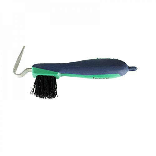 HORZE Soft Grip Hoof Pick - Dark Blue - One Size - color: Dark Blue