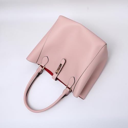 sqlp Large Work Tote Bag for Women Big Bucket Purses Designer Handbags - color: Nuse