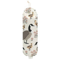 Duck Gifts Plastic Bag Holder, Wall Mount Grocery Bag Holder | Pull Rope Free Adjustment, Washable Reusable Grocery Bags Storage Dispenser for Home Kitchen, Flower Gifts for Women Mom - color: multicolour 0486