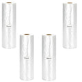 Immuson Food Storage Bag, 12 x 20 Plastic Produce Bag on a Roll Fruits, Vegetable, Bread, Food Storage Clear Bag (4 Rolls-1400 Bags) - size: 4 Rolls-1400 Bags