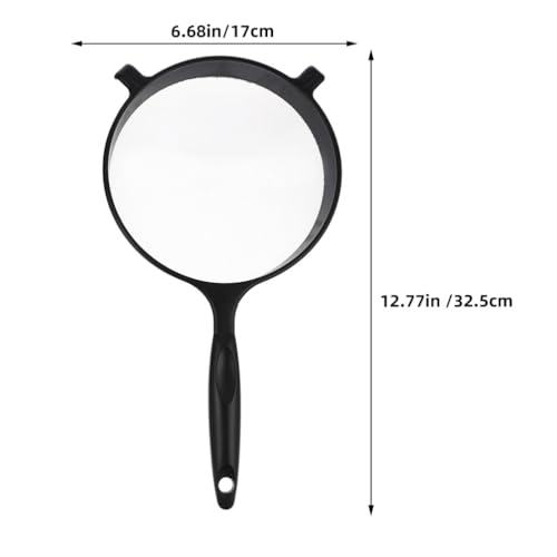 Alipis Plastic Flour Sieve, Flour Sifter, Sugar Powder Spreader, Mesh Strainer Colander Food Soy Milk Sieve with Handle Icing Sugar Sifters Tea Filter for Kitchen