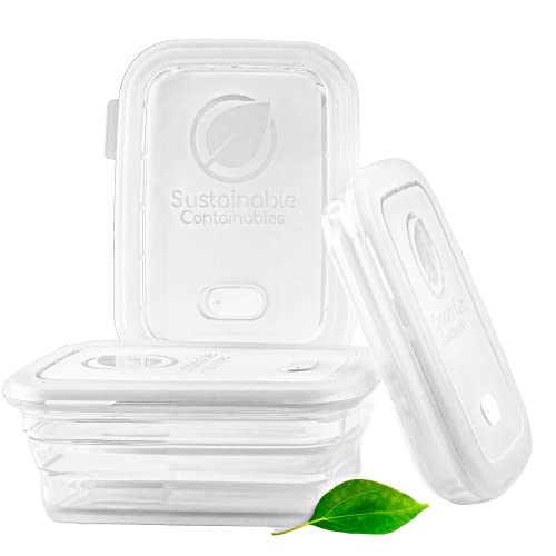Premium Silicone Collapsible Food Storage Containers with Silicone Leakproof Lids, Platinum Food-Grade, BPA Free, LFGB Certified, Compact, Reusable Lunch Box, Microwave Safe, 4.9 Cups 3 Pk - color: 1160 ml (4.9 cups) - 3 Pack