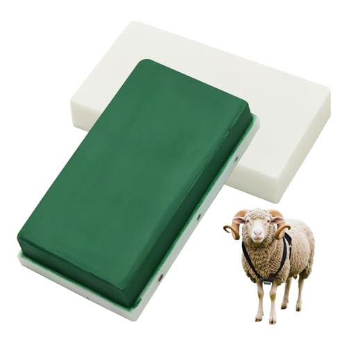 1 pcs Mark Harness Crayons for Sheep & Goat Breeding Marking Harness,Vivid and Long Lasting (Green) - color: Green