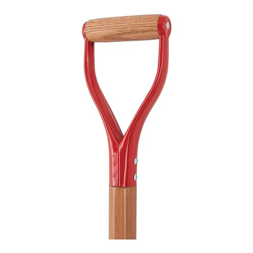Truper Spading Fork, 4-Tine Steel Head, 30-Inch, Wood D-Handle, Heavy-Duty Garden & Landscaping Digging Fork (Model 30293)