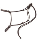 Soft 2 Knot Horse Halter - color: Brown, size: Large