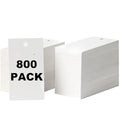 800 Pack Earring Cards - Earring Display Cards - Custom Earring Cards For Earring Display - Hanging Earrings - 2 x 3.5 Inches - White (Pack of 800) - color: 800 PACK