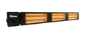 DR. INFRARED HEATER 4500W Electric Infrared Patio Heater, Wall/Ceiling Mount, IPX2 Weatherproof, 208V-240V, Remote Control for Patio, Workshop, Restaurants & Outdoor Dining - size: 61 Inches