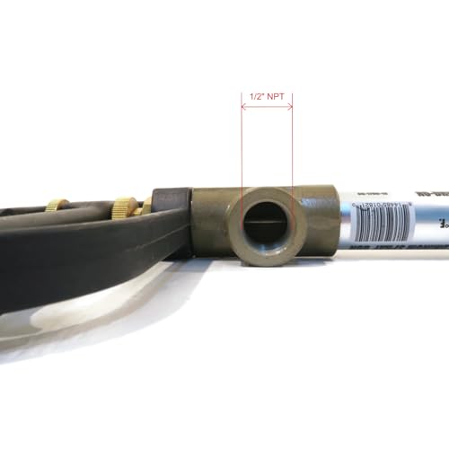The ROP Shop Jet Stream 13" No-Drip Trigger Spray Gun with Aluminum Barrel, 800 PSI, 8.0 GPM - Industrial & Agricultural Use - size: 13" Jet Stream