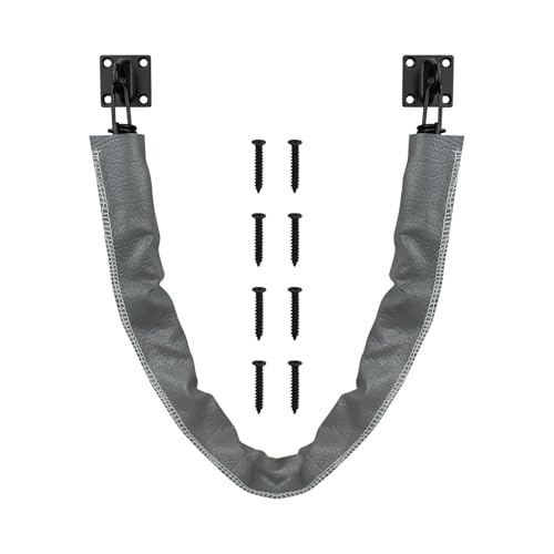 "Nuk3y Heavy Duty Storm Crash Chain with Solid Brass Bracket (Matte Black, 25-1/2"")" - color: Matte Black, size: "25-1/2"""