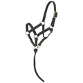 Tough1 Miniature Nylon Halter - color: Black, size: Large
