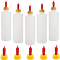 5Pack 400ML Goat and Lamb Feeding Bottles with Silicone Nippl | Small Livestock Milk Feeder Kit for Sheep,Piglets,Calves,Orphaned Animals,Hand-Rearing Nursing Set with 5 Replacement Nipples