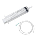 Hoypeyfiy 150ml Large Syringe ,Plastic Syringe with 40 Inches Plastic Tubing for Scientific Labs,Liquid,Plant Irrigation,Perfumes,Inks,Feeding Pets