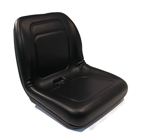 The ROP Shop | Black High Back Bucket Seat for Taylor-Dunn TC-30/60, TC-80/120 Tow Tractors