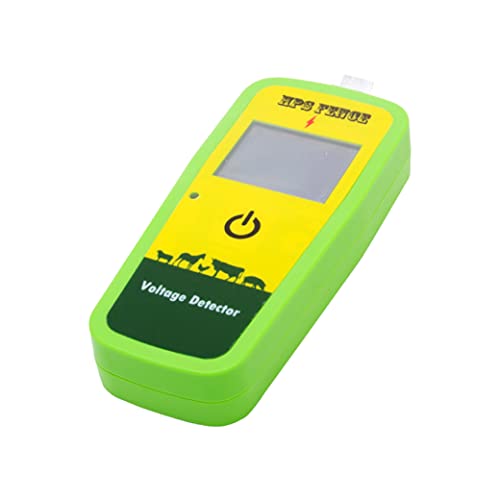 KuGuo Electric Fence Tester, 0-13000V Voltmeter for Livestock Fence | Quickly checks fence power status for farms, horses, cattle and outdoor electric fence systems with simple operation