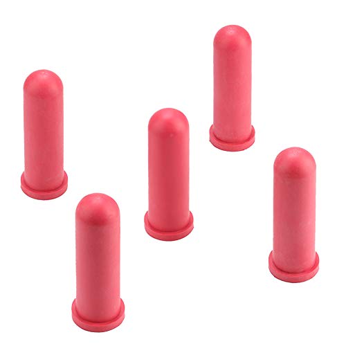 Akozon 5pcs Animal Feeding Supplies Little Cow Calf Milk 10cm Length Rubber Milk Drink S, Multifunctional Accessory for Home Use