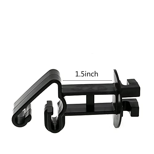 50 pcs Insulators for Electric Fence Wire, Snap-on T-Post, Black - style: INS506 50 pcs