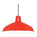 Nuvo Lighting SF76/663 Transitional One Light Hanging Lantern in Bronze/Dark finish - color: Red