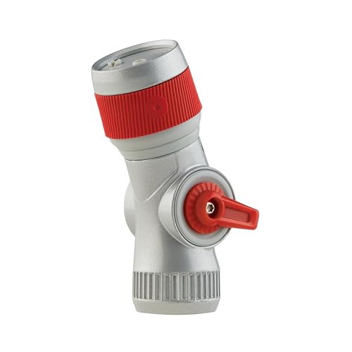 Gilmour Pro 3 Pattern Utility Hose Nozzle with Insulated Grip, Heavy Duty Hose Nozzle for Watering and Cleaning