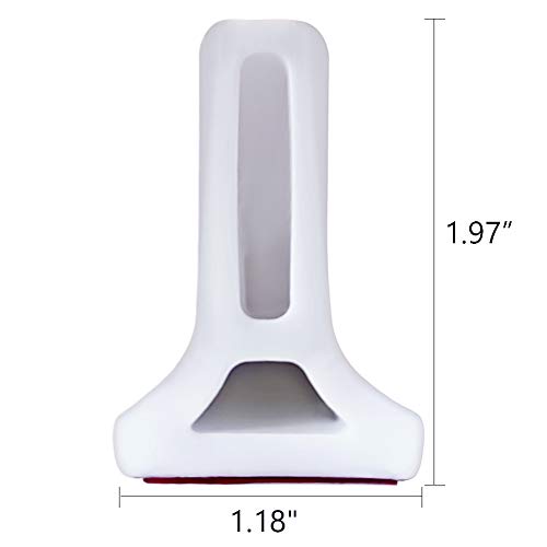 Duzzy 98 Inch Collapsible Shower Water Dam Shower Stopper Barrier and Retention System and Keeps Water Inside Threshold Dry and Wet Separation Suitable for Bathroom and Kitchen - color: White, style: 98 Inch