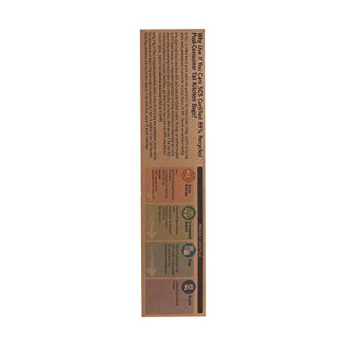 If You Care Large Trash Garbage Bags with Drawstring, Made of Recycled Material for Garbage and Waste, Heavy Duty – 10 Count, 30 Gallon