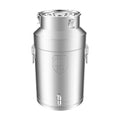 35L/9.2 Gallon 304 Stainless Steel Milk Can, Heavy Duty Locking Sealed Lid Milk Pail Bucket, Large Capacity Wine Oil Storage Container, Thickened Milk Bucket with Carry Handle for Home, Farm, Kitchen - size: 35L / 9.2Gallon