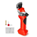 Cordless Electric Sheep Shears, Professional Heavy Duty Shearing Clippers 550W Brushless Motor 2800RPM Animal Grooming Clippers Farm Livestock Haircut Trimmer for Ma-kita 18-21V Batteries (Tool Only)