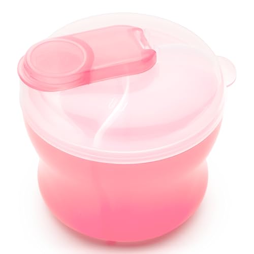 Munchkin Formula Dispenser for Baby Bottle Feeding, Pink, 9 Ounce