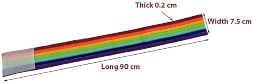 Elastic Polo Leg Wrap Compression Bandage for Horses, Dogs, Cats, Sheep, Cow, Dog Wound Care, Vet Wrap - color: Rainbow