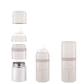 MILK & WATER Stainless Steel All-in-One Baby Bottle with Anti Colic Nipple - color: Dusty Pink, style: Bottle, 5oz, Medium Flow