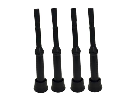 Melasty 4 Pcs Milking Machine Cow Inflation/Liner for Medium Sized Teats, 12 ½’’ Long Rubber Cow Liner, Soft Rubber Milk Teat Liners
