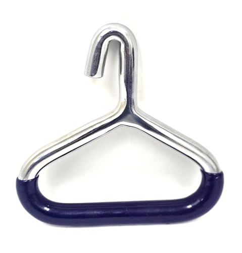 2-pcs Set Heavy Duty OB Handle or Obstetrical Chain Handle 5" x 3" Stainless Steel with Rubber Laminated Grip, Livestock, Veterinary Tool.