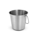 Grip Stainless Steel Bucket (2 Gallon) - Great for Pets, Cleaning, Food Prep - Hang on Fences, Cages, Kennels - Home, Garage, Workshop - size: 2 Gallon