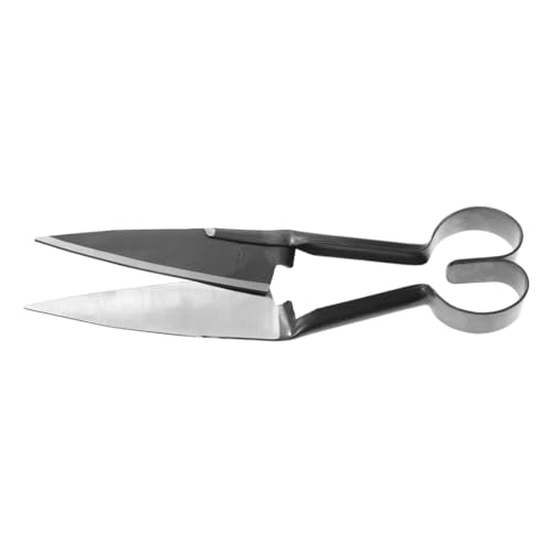 BERGER Sheep & Hedge Shears – 11.8" Forged Garden Shears with Self-Sharpening Straight Blades, Heart Spring Design, 5.5" Cutting Length, Ambidextrous Use – 2721