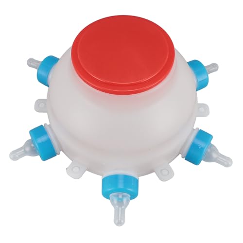 Sheep Feeder, Lamb Feeder Milk Bottles Round PC Plastics Easy to Clean Sheep Feeding Bucket Baby Goat Bottle Goat for Piglet Lamb