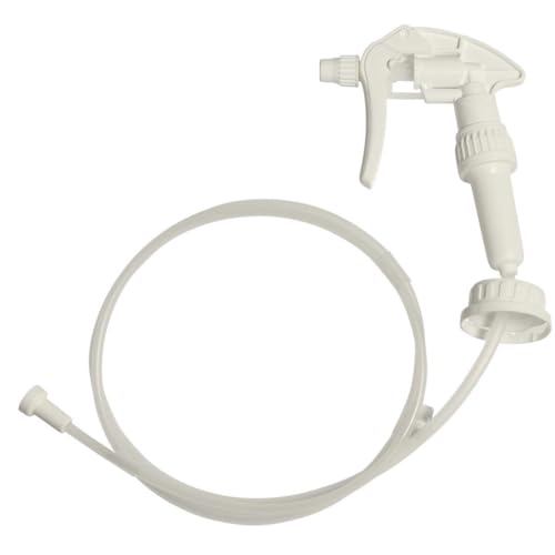 Premium Heavy Duty Remote Trigger Sprayer, 40” Extended Reach Hose White, 38/400 Neck Size Threaded Closure for Bottles and Containers