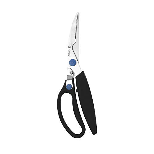 HENCKELS Kitchen Shears for Poultry, Dishwasher Safe, Heavy Duty, Stainless Steel 4-Inch - style: Poultry & Meats