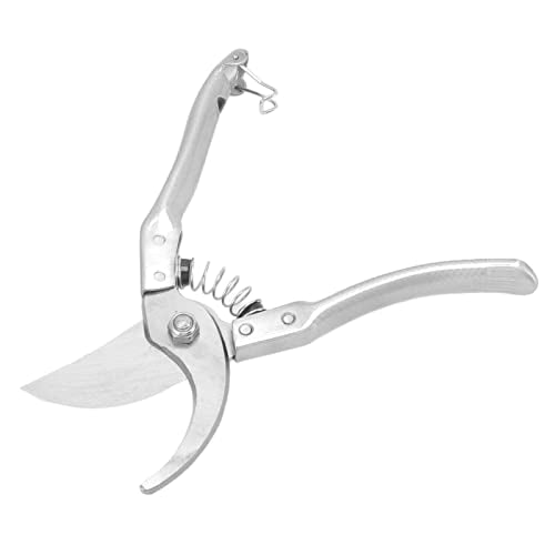 Goat Hoof Trimmers Pig Trotter Shears Pliers Animal Toe Nails Trimming Repairing Tool for Sheep, Alpaca, Lamb, Pig Hooves Multiuse Carbon Steel Trimmer (Silver) - color: Silver