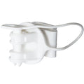 Premier 1 White Combo T Post Electric Fence Insulators | Package of 25 | Pin-lock face for reliable hold. Fits between T-post studs. Holds twine, polywire, rope & narrow tape. White. Extra strong.