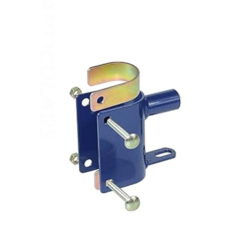 Two Way Lockable Gate Latch, Blue. Perfect for Farms, Pastures, and Ranches. Part Number S16100100 (1PK)