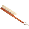 1 Piece Large Horsehair Hand Brush Soft Bristles Brush，Cleaning Brushes for Household Use，Broom Dust Brush，13.3 Inches Long Horse Hair Bench Brushes with Beech Wood Handle