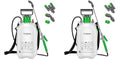 VIVOSUN 1.35 Gal/5L Pump Sprayer, Garden Water Sprayer for Plants, Weeds & Lawn Care, with 3 Nozzles, 50'' Long Hose & Pressure Relief Valve (Pack of 2) - size: 1.35 gal (Pack of 2)