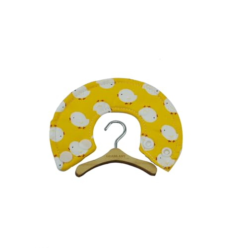 Bird Collars for Feather Plucking,Monk Parakeets Neck Anti-bite Cone | Cockatiels Neck Recovery Soft Covers,Quaker Parrot Feather Protection Collar with Wood Hanger