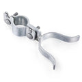 KINNAN Chain Link Gate Latch 1-3/8" x 1-5/8", Chain Link Fence Gate Fork Latch with Padlock Hole, Galvanized Farm Fence Latch Lock to Gate Post,Bolts & Nuts Included - size: 1-3/8" X 1-5/8"