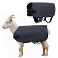 Shinylin Goat Blanket for Winter Sheep & Calf Blanket, Gray, Size XL | Waterproof Goat Blanket with Soft Fleece Lining and Adjustable Straps for Winter Warmth, Show Goats and Pets
